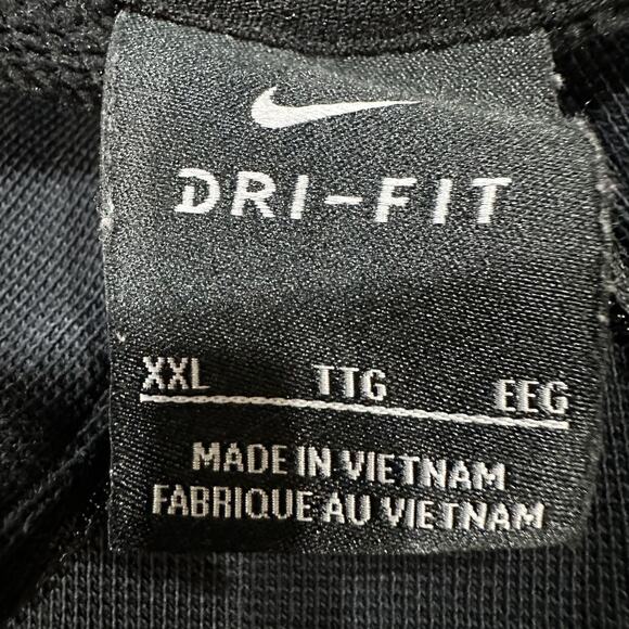 Nike Dri-Fit Pullover Womens 2XL Half Zip Just Do It Swoosh Training AH8969-010 - Picture 7 of 9